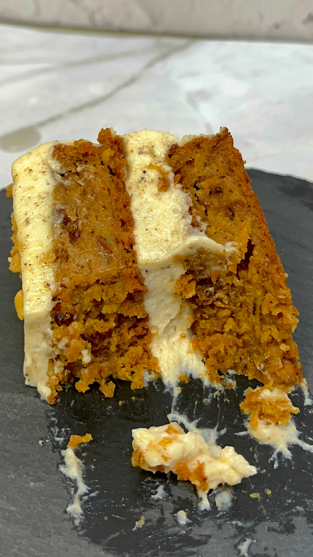 Spiced Carrot Cake with Extra Filling